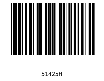 Bar code, type 39 51425