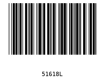 Bar code, type 39 51618