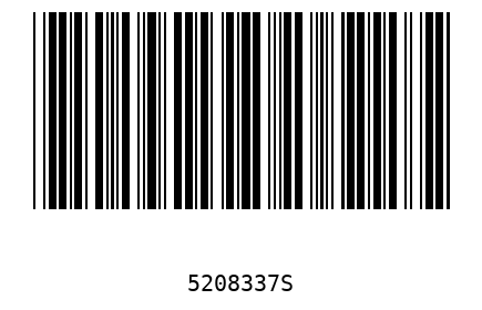 Bar code, type 39 5208337