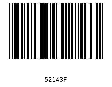Bar code, type 39 52143