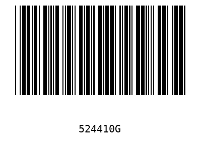 Bar code, type 39 524410