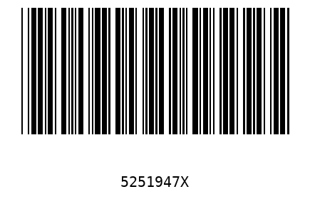 Bar code, type 39 5251947