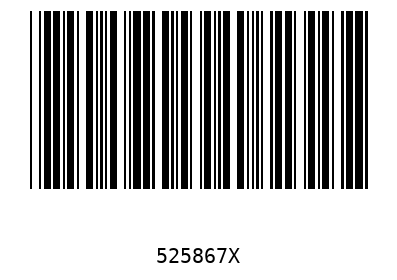 Bar code, type 39 525867