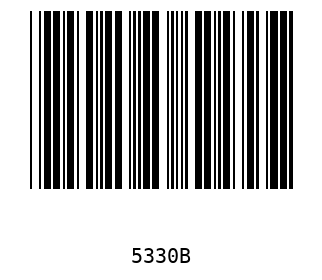 Bar code, type 39 5330