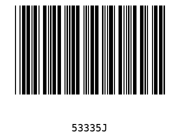 Bar code, type 39 53335