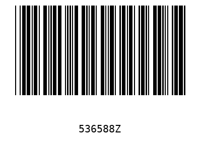 Bar code, type 39 536588