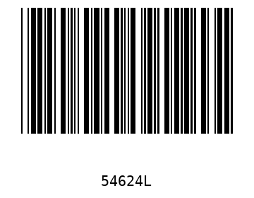 Bar code, type 39 54624