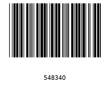 Bar code, type 39 54834