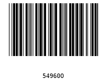 Bar code, type 39 54960