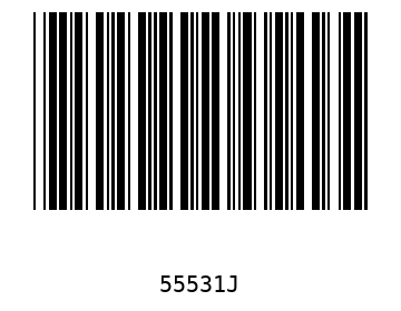 Bar code, type 39 55531