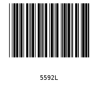 Bar code, type 39 5592