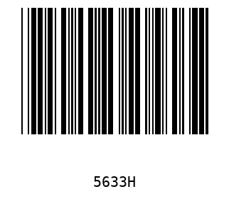 Bar code, type 39 5633