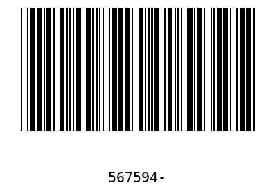 Bar code, type 39 567594