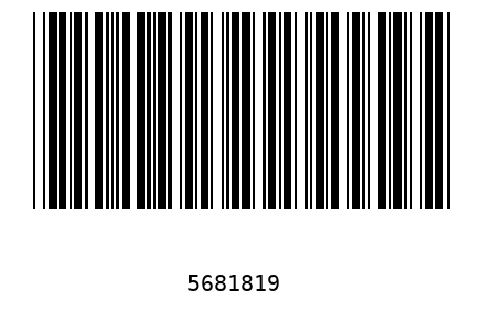 Bar code, type 39 5681819
