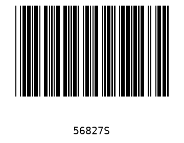 Bar code, type 39 56827