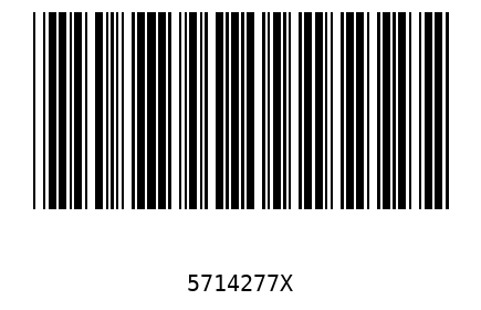 Bar code, type 39 5714277