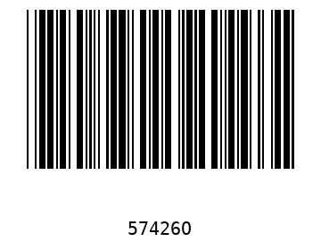 Bar code, type 39 57426