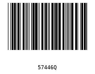 Bar code, type 39 57446