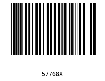 Bar code, type 39 57768