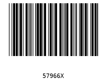 Bar code, type 39 57966