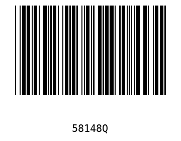 Bar code, type 39 58148