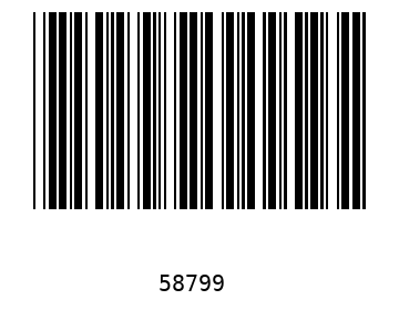Bar code, type 39 58799