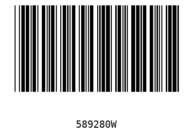 Bar code, type 39 589280