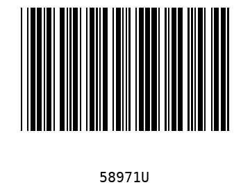 Bar code, type 39 58971