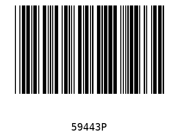 Bar code, type 39 59443