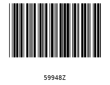 Bar code, type 39 59948