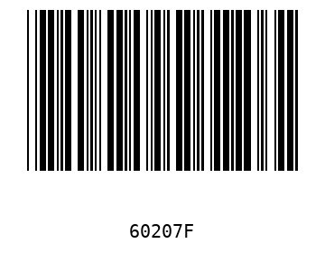 Bar code, type 39 60207