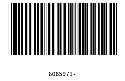 Bar code, type 39 6085971