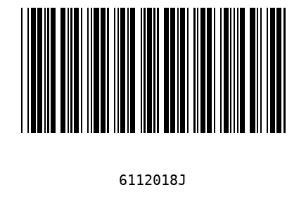 Bar code, type 39 6112018