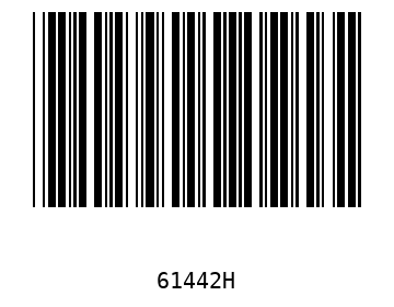 Bar code, type 39 61442