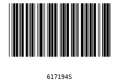 Bar code, type 39 617194