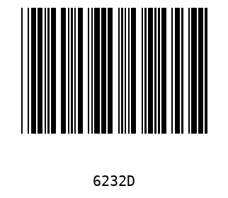 Bar code, type 39 6232