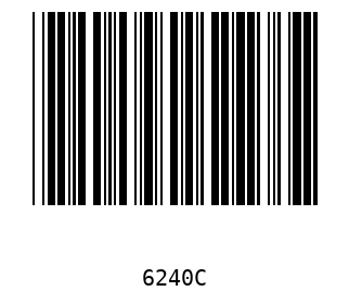Bar code, type 39 6240