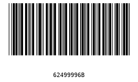 Bar code, type 39 62499996