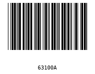 Bar code, type 39 63100