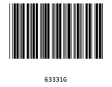 Bar code, type 39 63331