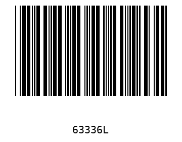 Bar code, type 39 63336