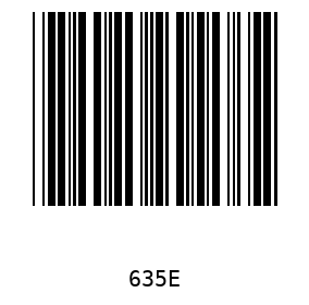 Bar code, type 39 635