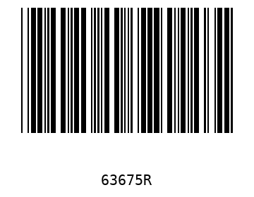 Bar code, type 39 63675