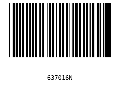 Bar code, type 39 637016