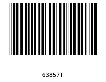 Bar code, type 39 63857