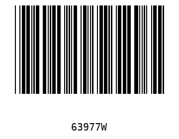 Bar code, type 39 63977