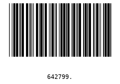 Bar code, type 39 642799