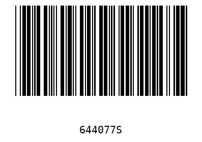 Bar code, type 39 644077