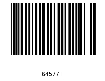 Bar code, type 39 64577