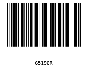 Bar code, type 39 65196